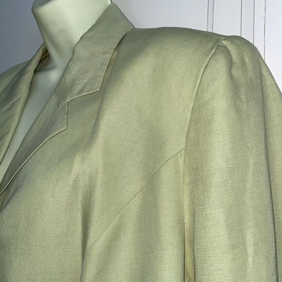 Casual Corner Woman light green blazer/jacket - Picture 4 of 11